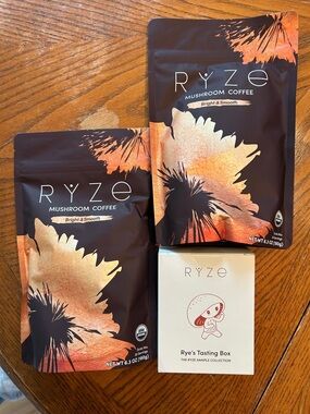 Ryze Mushroom Coffee Bright & Smooth - Brown Blend